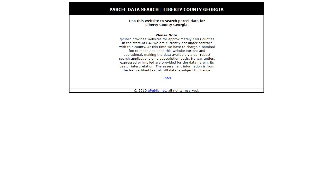 PARCEL DATA SEARCH | LIBERTY COUNTY GEORGIA